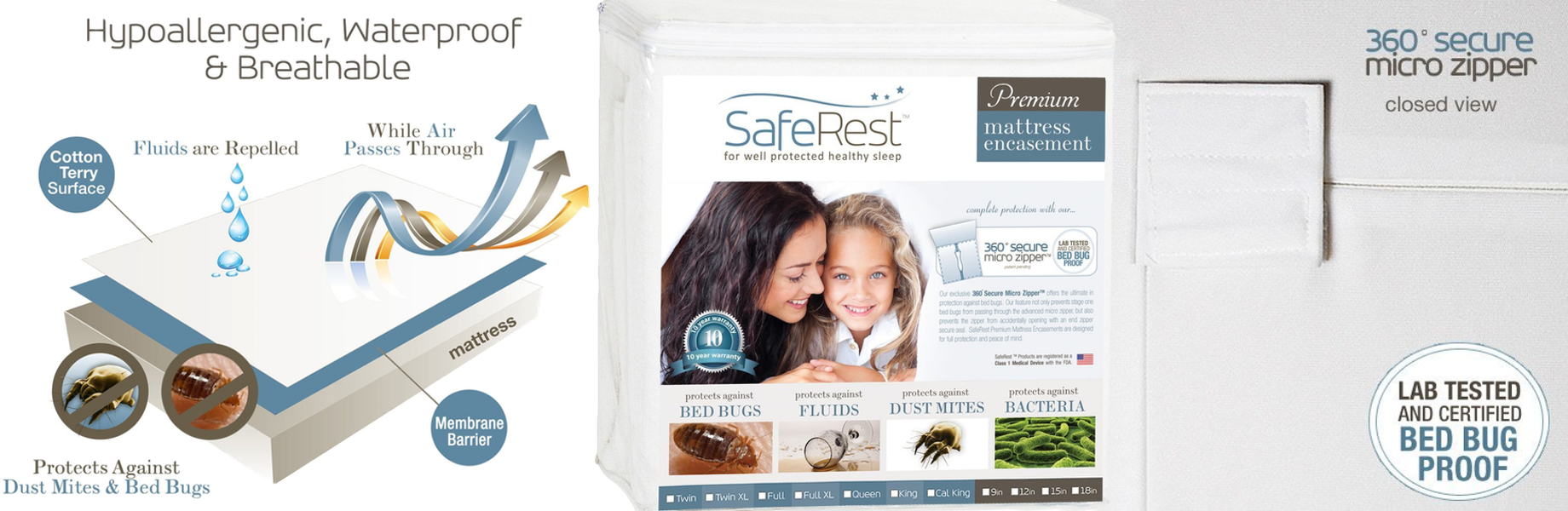 SafeRest Best mattress Protector